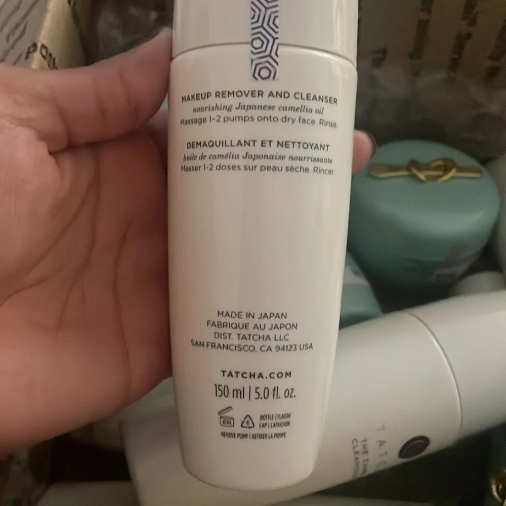 Tatcha Pure One Step Camellia Cleansing Oil makeup full size 150ml 5.0 oz - Picture 2 of 2